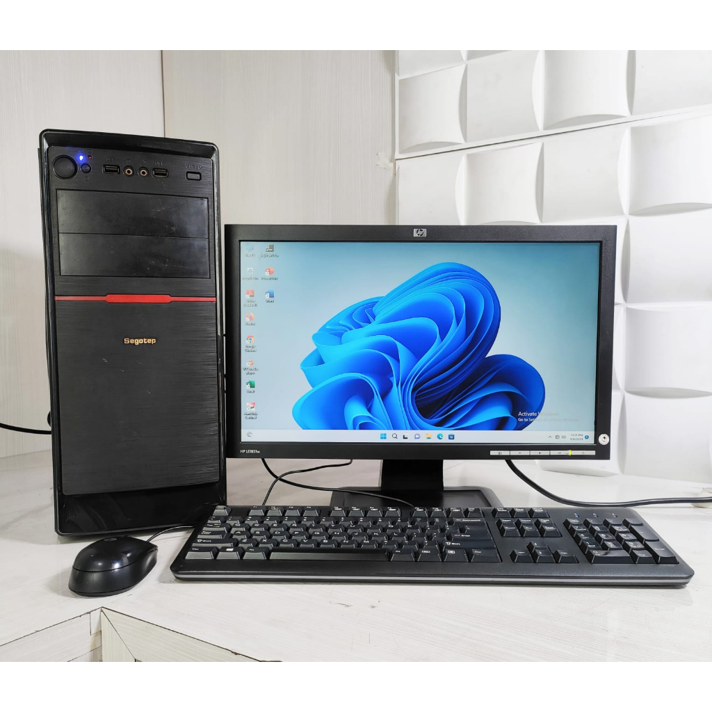 PC Rakitan Casing Segotep Mobo ASUS H110M Intel Core i3Gen 6 @3.70GHz Ram 8Gb Ddr4 Berkualitas Bergaransi