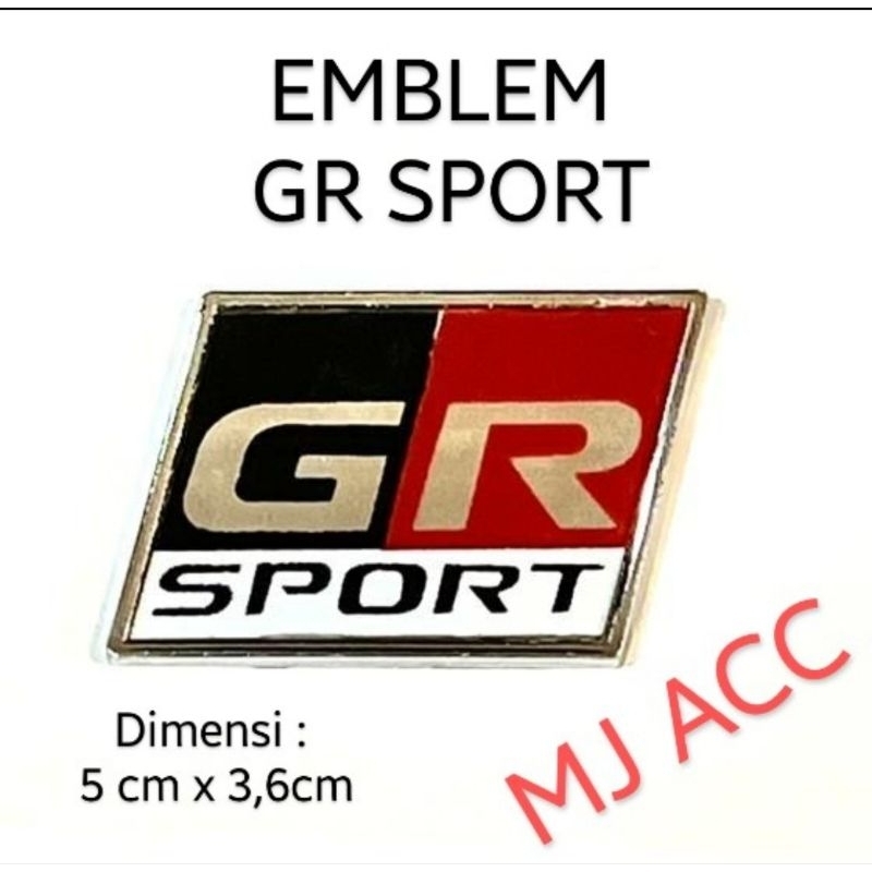 EMBLEM LOGO GR SPORT