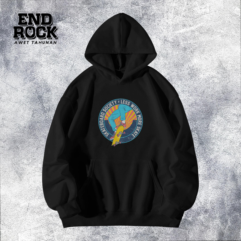 Hoodie Original Endrock Tema Skateboard Society DTFS184