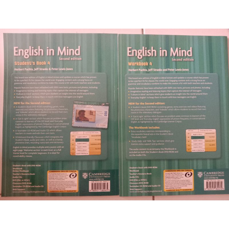 

Buku English In Mind WB 3, 4, 5