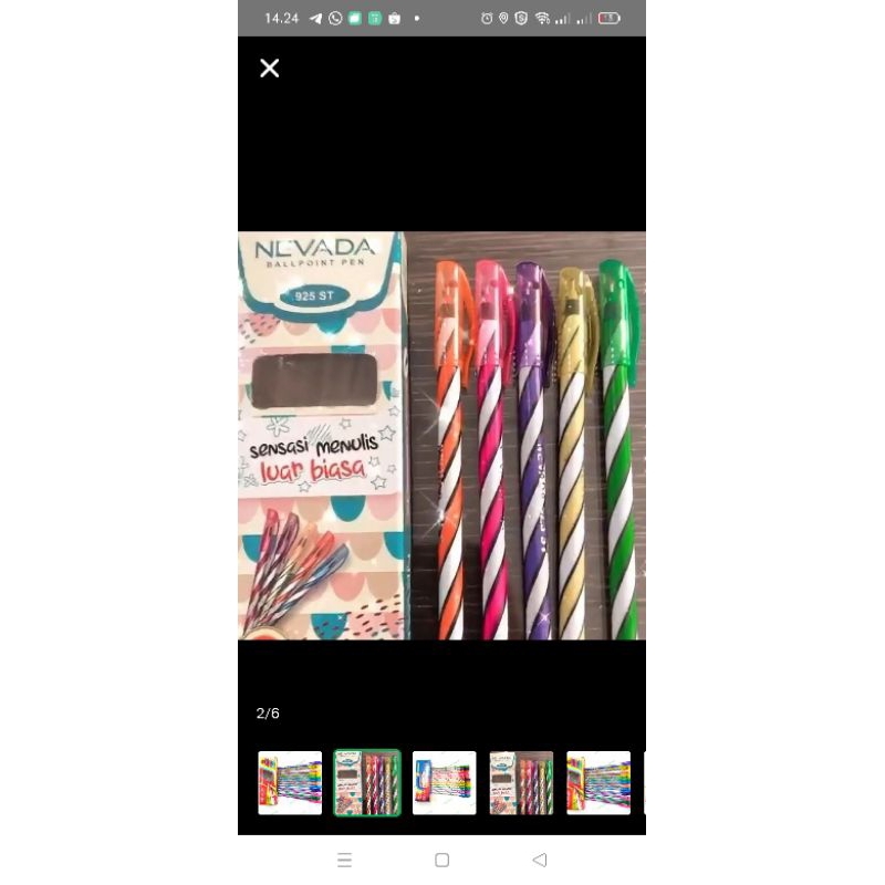 

Pulpen Nevada 1box 12pc