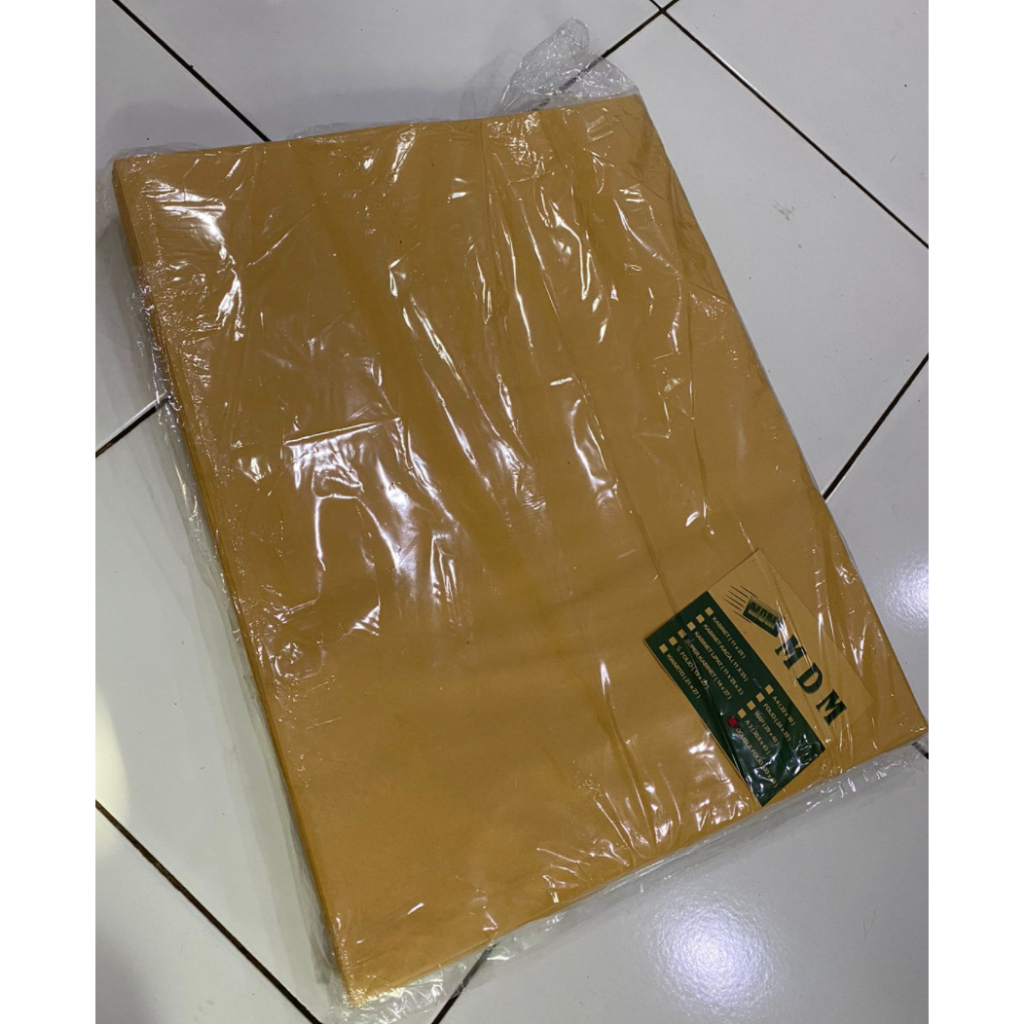 

AMPLOP COKLAT MDM SUPER DOUBLE FOLIO 33X44CM [ISI 100PCS]