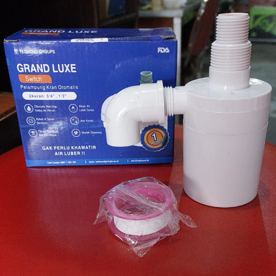 Pelampung Toren Tn Tangki Air Otomatis Radar Switch Level Control Tedmond Grand 1" 3/4" Inch