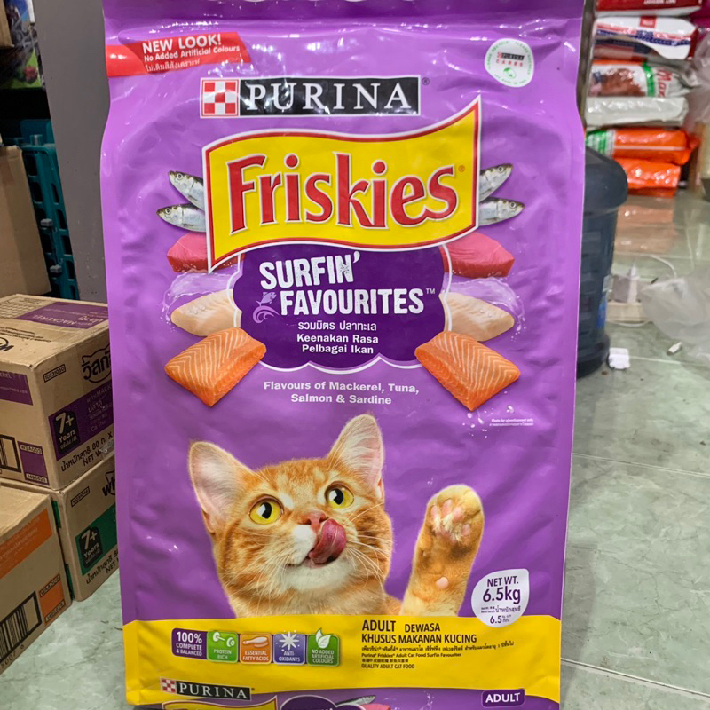 Makanan Kucing Friskies Adult 6,5kg cat food  6,5 kg