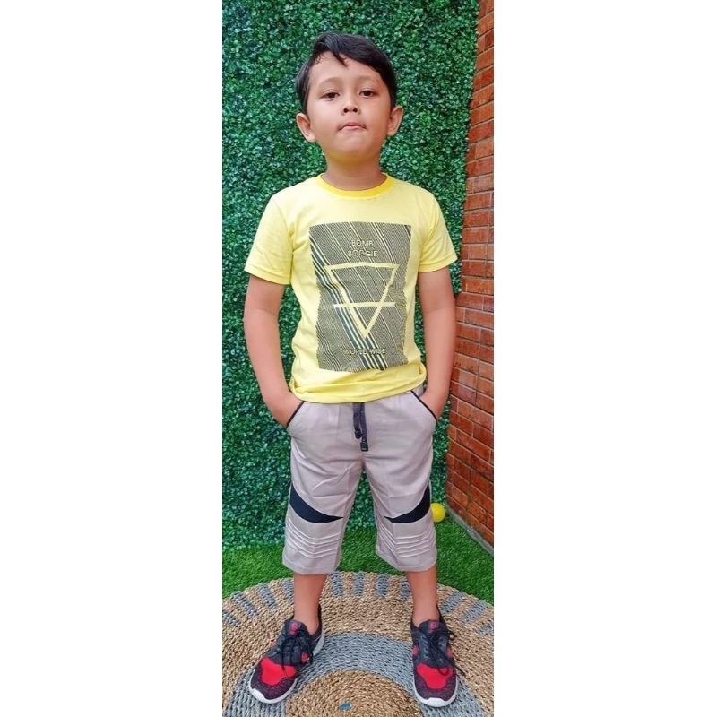 celana pendek anak laki laki chino motif trendy usia 1 2 3 4 5 6 7 8 9 10 11 12 13 tahun