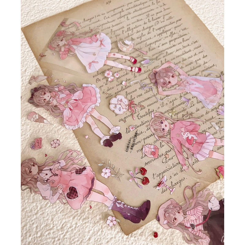 

Sample Pinky Girls PET Tape perloop