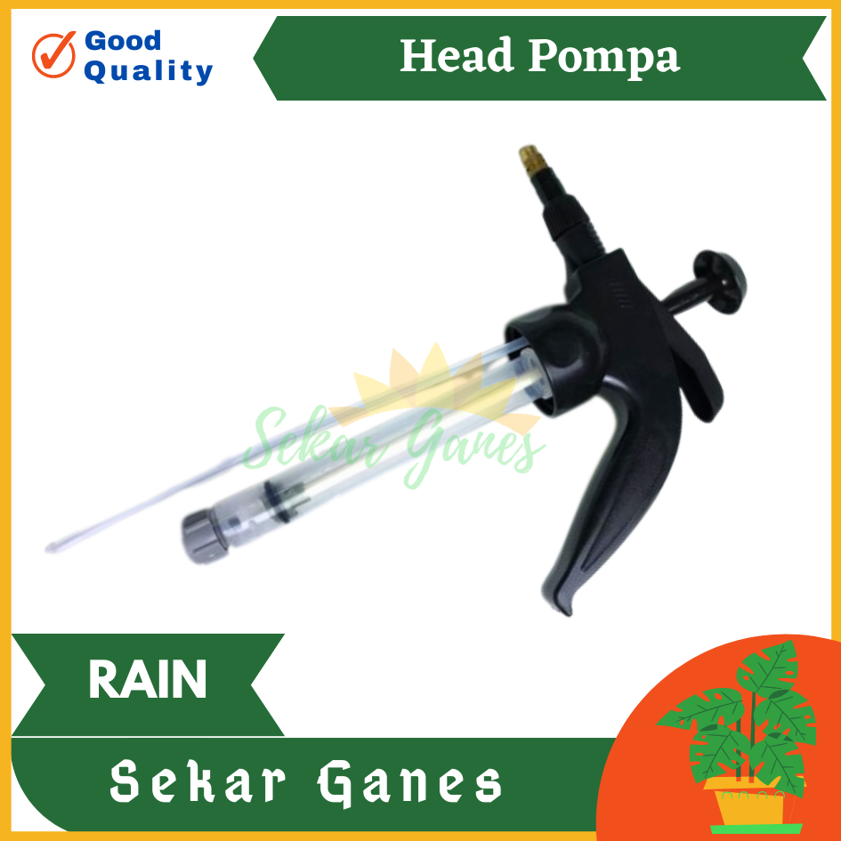 HEAD Sprayer Pompa 1L / 2L RAIN Head Pompa TERMURAH Kepala Pompa Spare Part Semprotan Burung Semprotan Tanaman