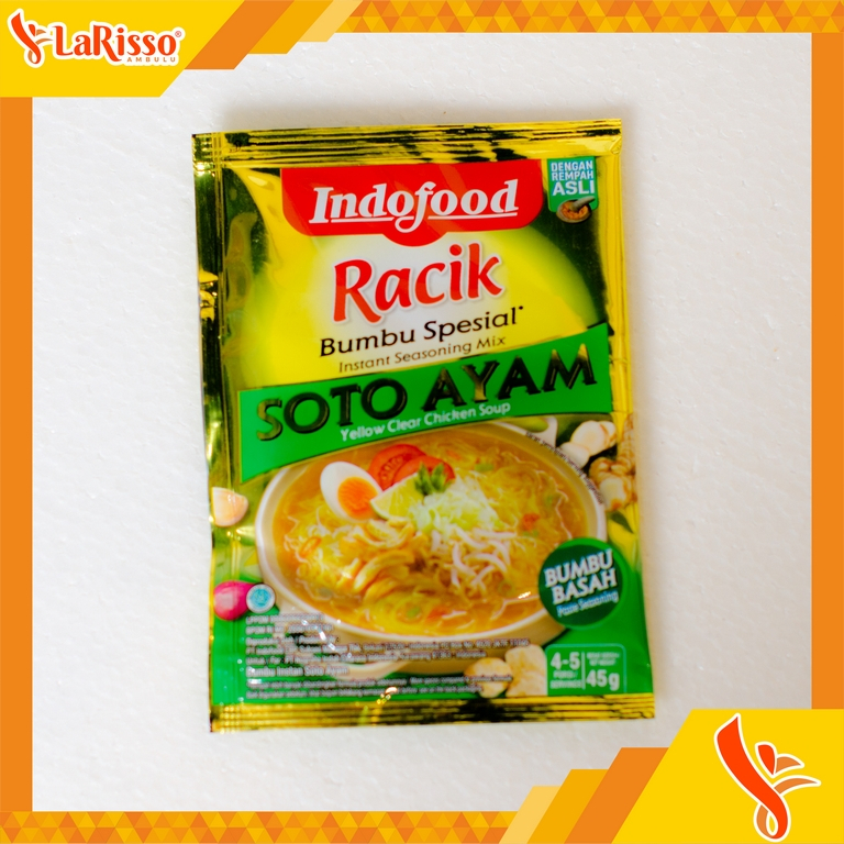 

INDOFOOD RACIK BUMBU SPESIAL 45GR SOTO AYAM