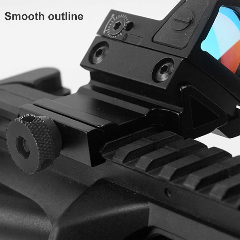 Pistol Base Adapter Tactical Scope Mount Airsoft Gun 45 Degree Material Alumunium Berkualitas