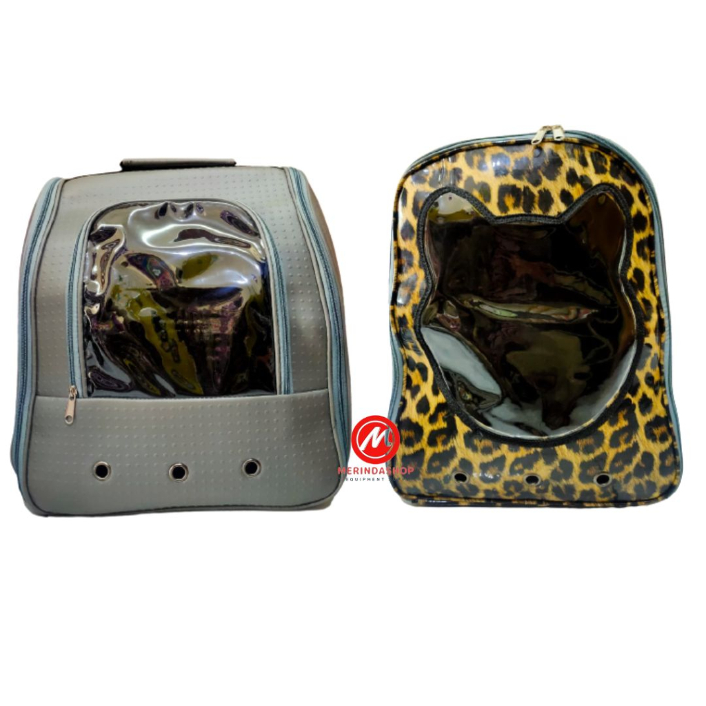 Tas Ransel Travelling Kucing Anjing model Astronot Mika
