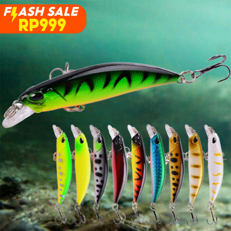 Umpan Mancing Umpan Pancing Umpan Baru 6.8cm Umpan casting mengapung Pancing Ikan Kakap putih castin