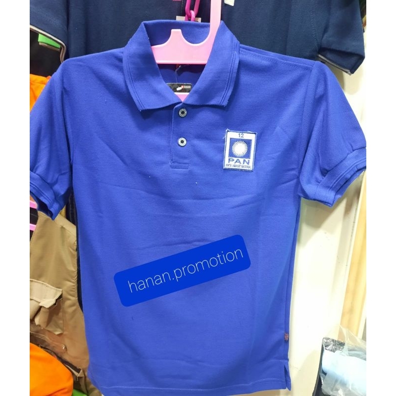 Kaos Partai PAN / Kaos krah Partai Pan