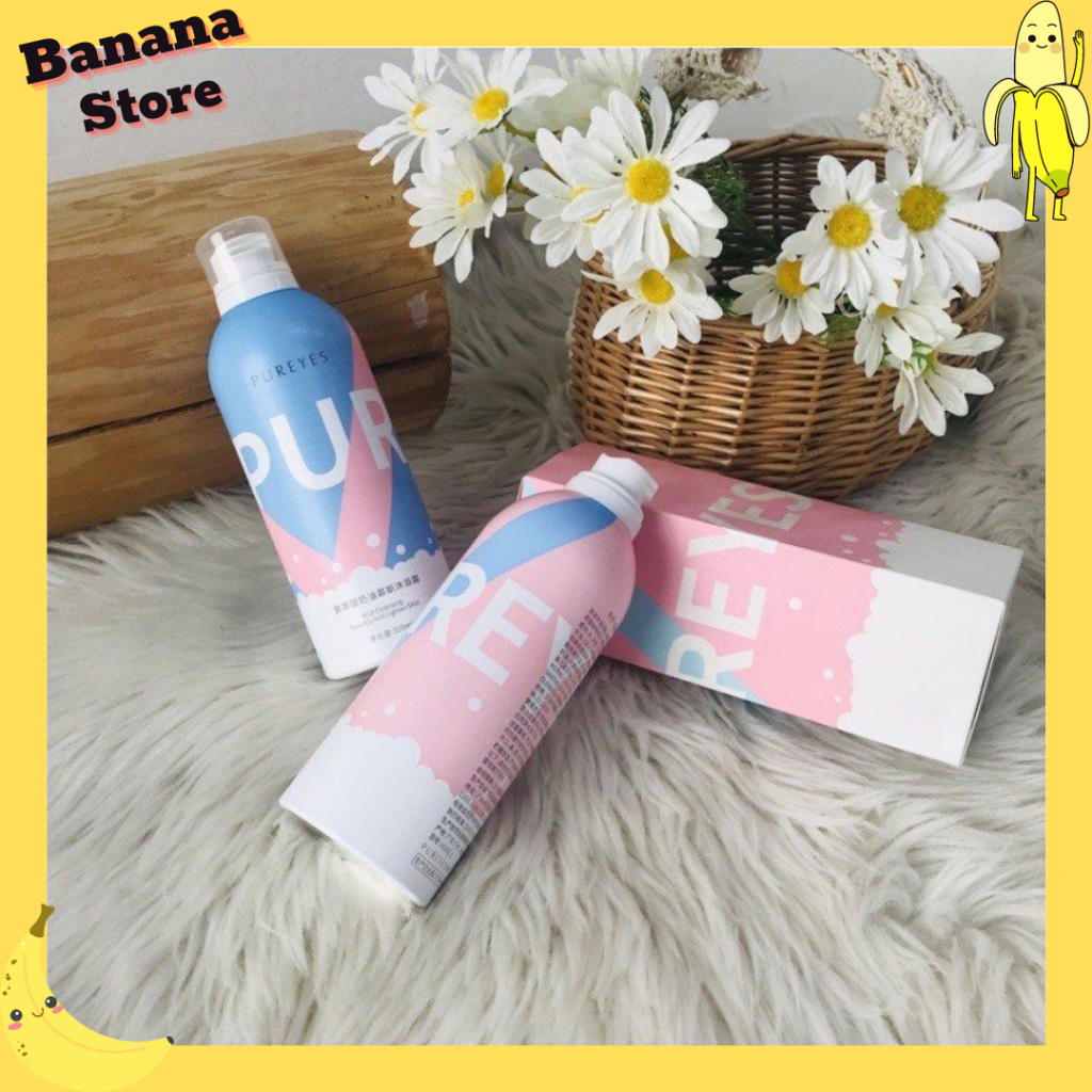 Pureyes Shower Gel Korea Original Pureyes Whitening Body Wash  korean Mousse Sabun 350ml