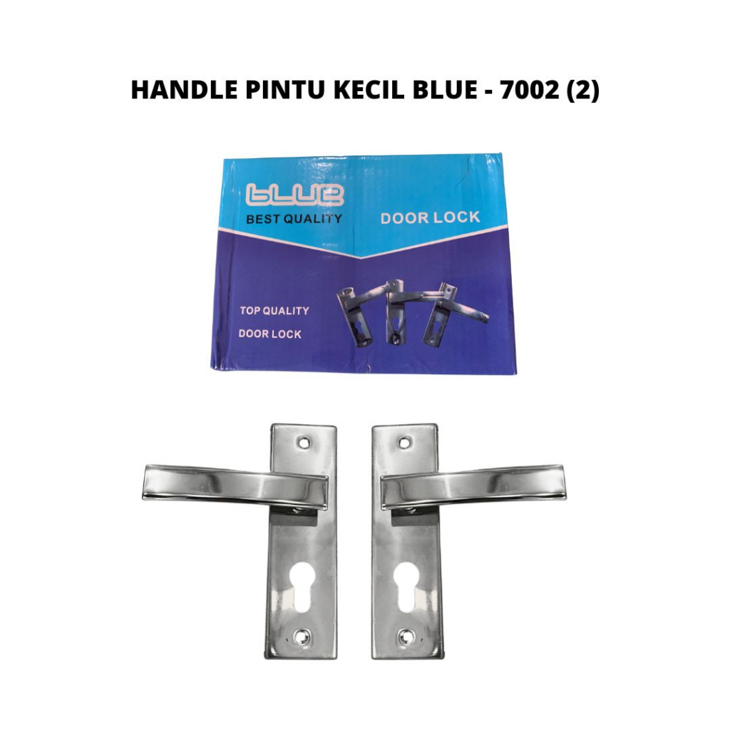 Kunci Pintu kecil Silinder Plat l Gagang Rumah l Handle Full Set I Kunci pintu kamar