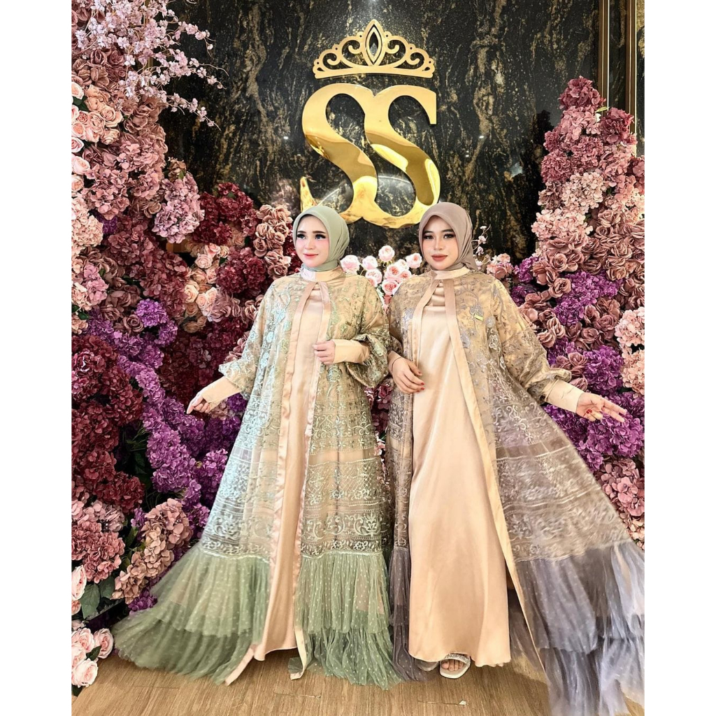 Gamis Brokat Premium Raya by SS