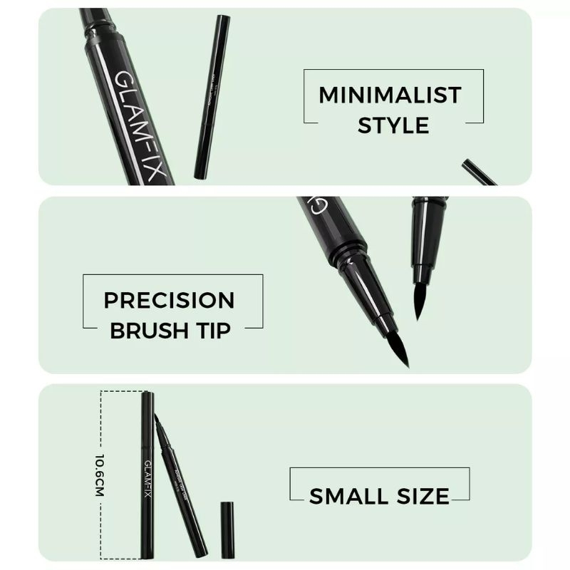 GLAMFIX Adhesive Lash Liner 2In1