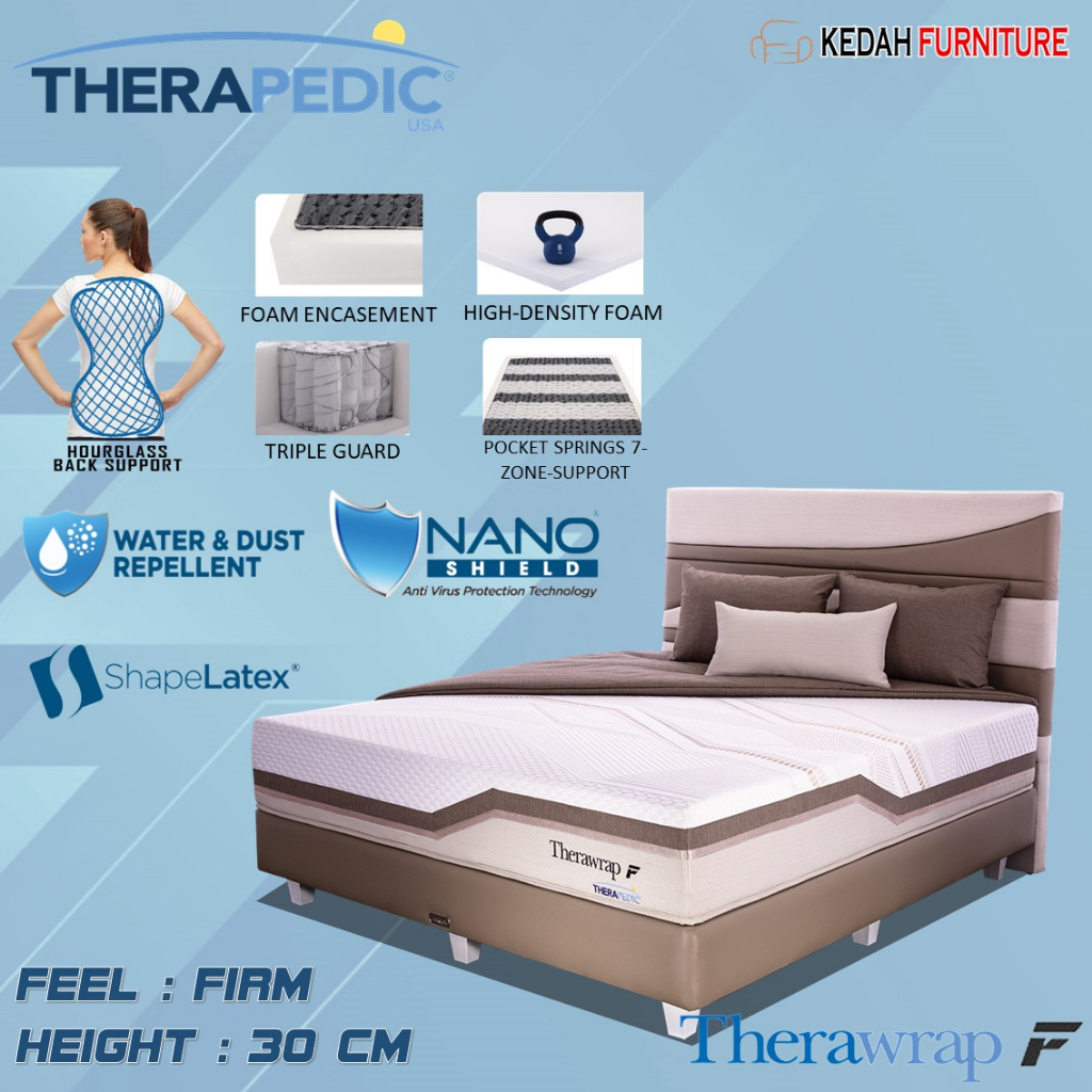 Kasur Therapedic Therawrap F