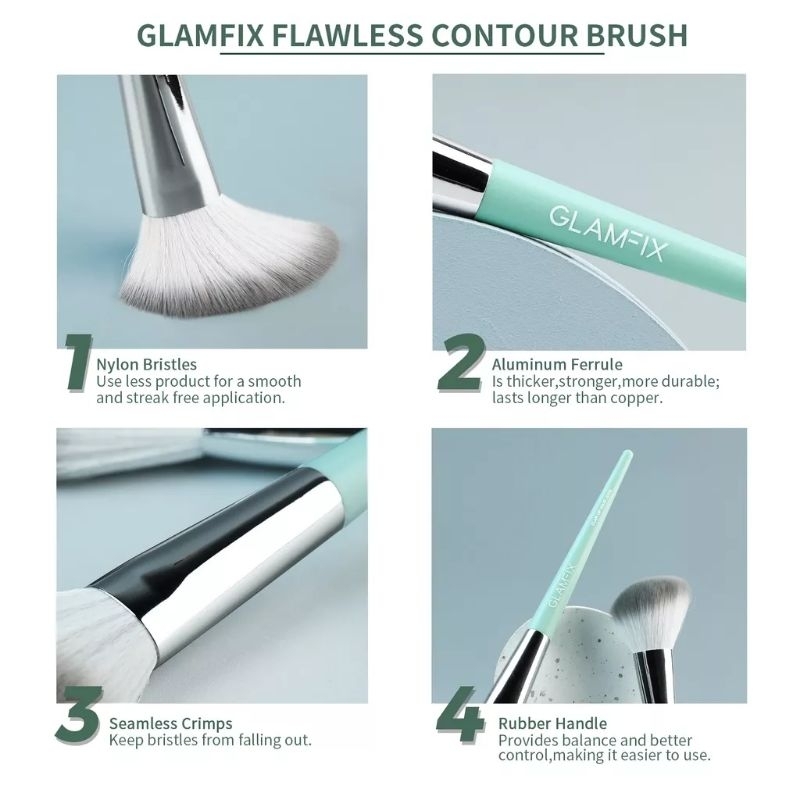 GLAMFIX Flawless Contour Brush Make Up