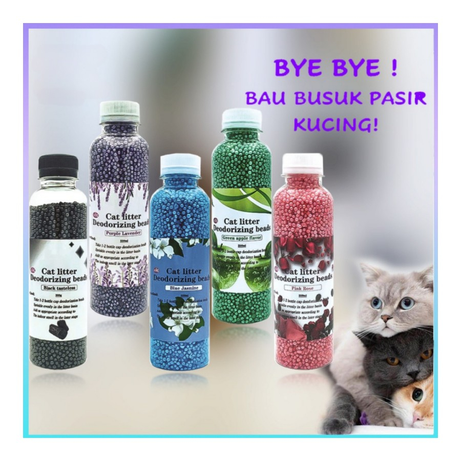 Deodorant Beads Activated Carbon Absorbs - Pewangi Pasir Kucing