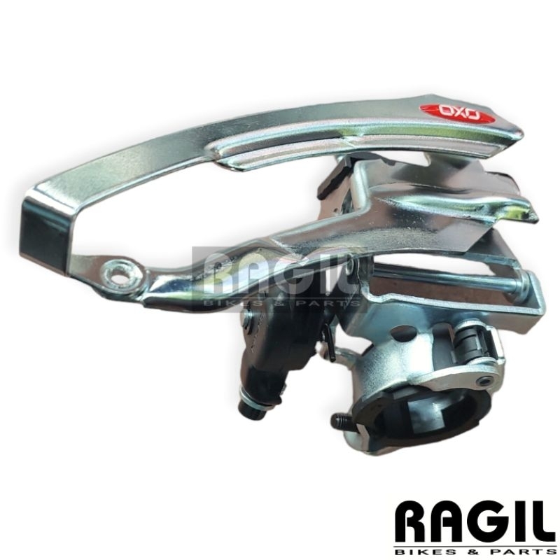 FD SEPEDA OXO FRONT DERAILLEUR 3 SPEED TARIKAN ATAS DAN BAWAH DUAL PULL MTB FEDERAL SHIFTER OPERAN G
