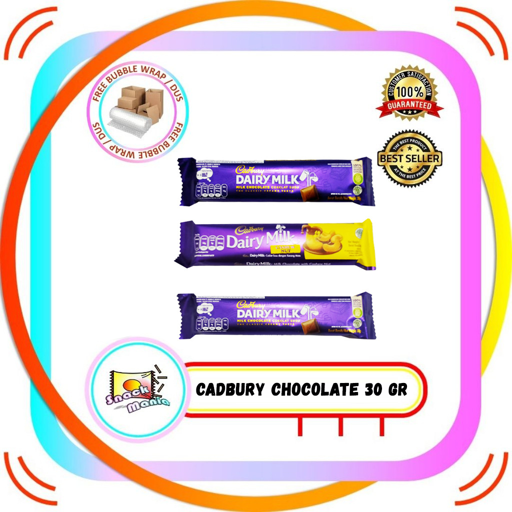 

Cadbury Dairy Milk Cashew Fruit Nut 30 gr Chocolate Coklat Cokelat