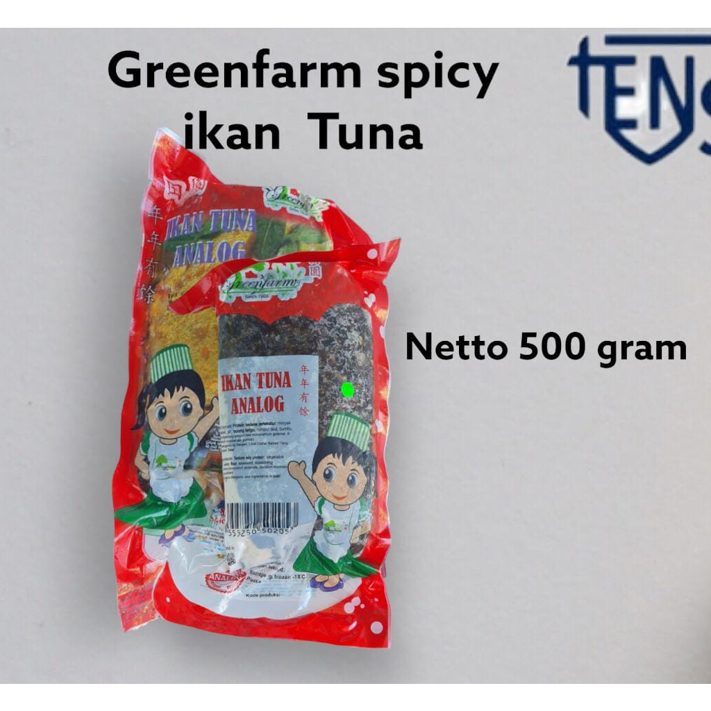 

Greenfarm Spicy Ikan Tuna G Analog Vegetarian