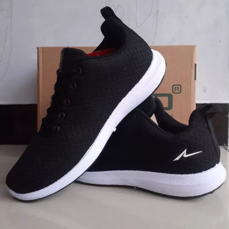 Sepatu Ando original bsc 21 hitam putih black white