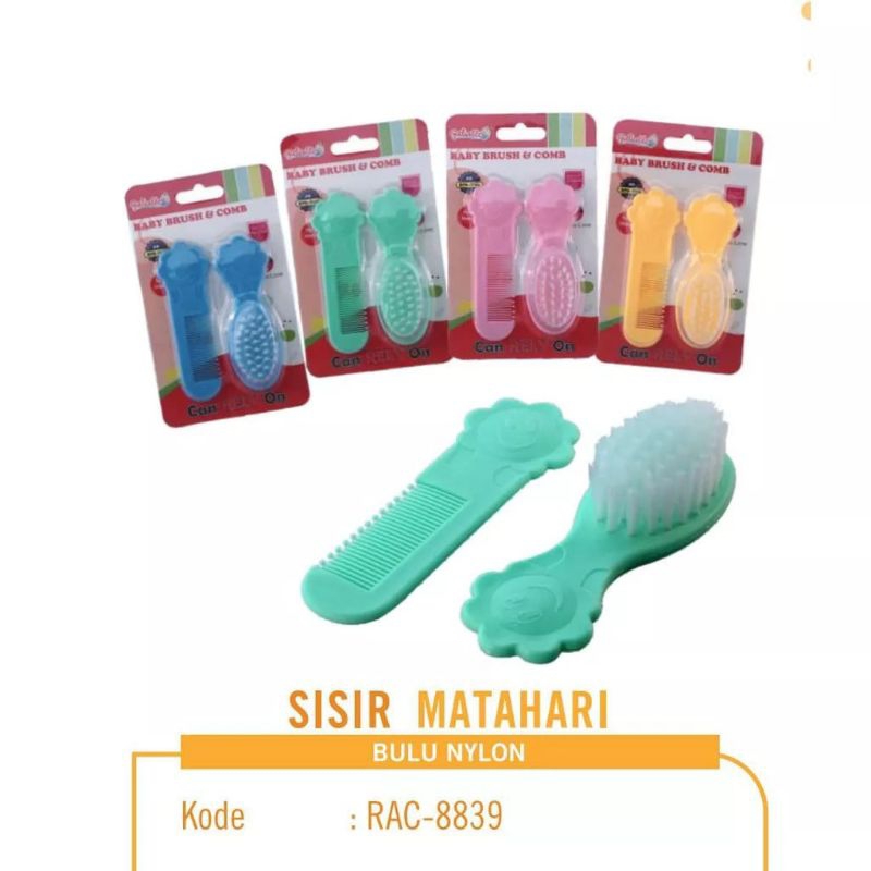 Reliable Sisir Dan Sikat 1 Set RAC 8839