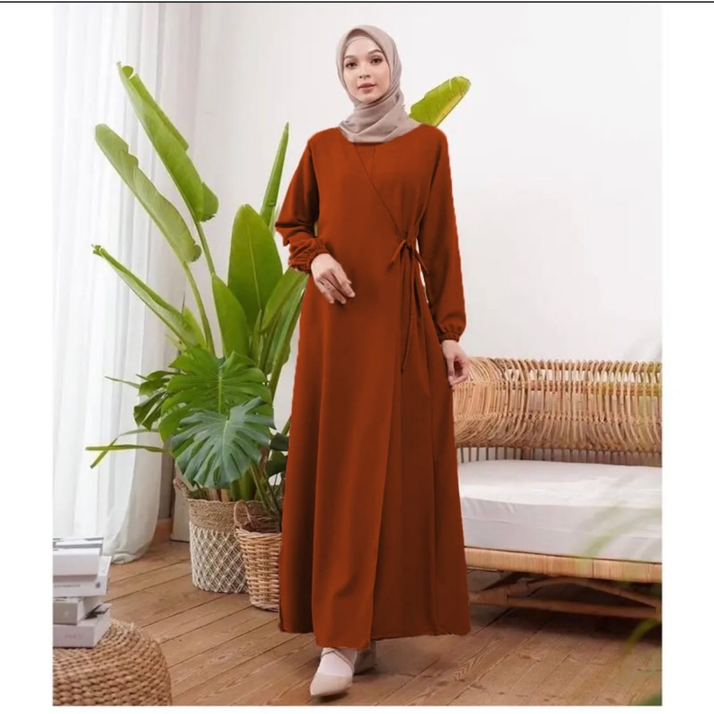 XC - Maxi Dress Elisa / Dress Wanita Terbaru / Dress Populer / Dress Trendy Kekinian / Fashion Muslim