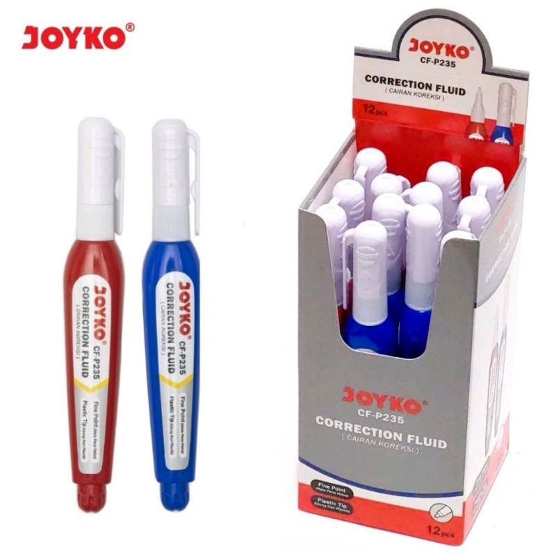 Tipe X Cair Pen Mini Correction Fluid Cf-235 Joyko Mini Per box (12 Pcs)