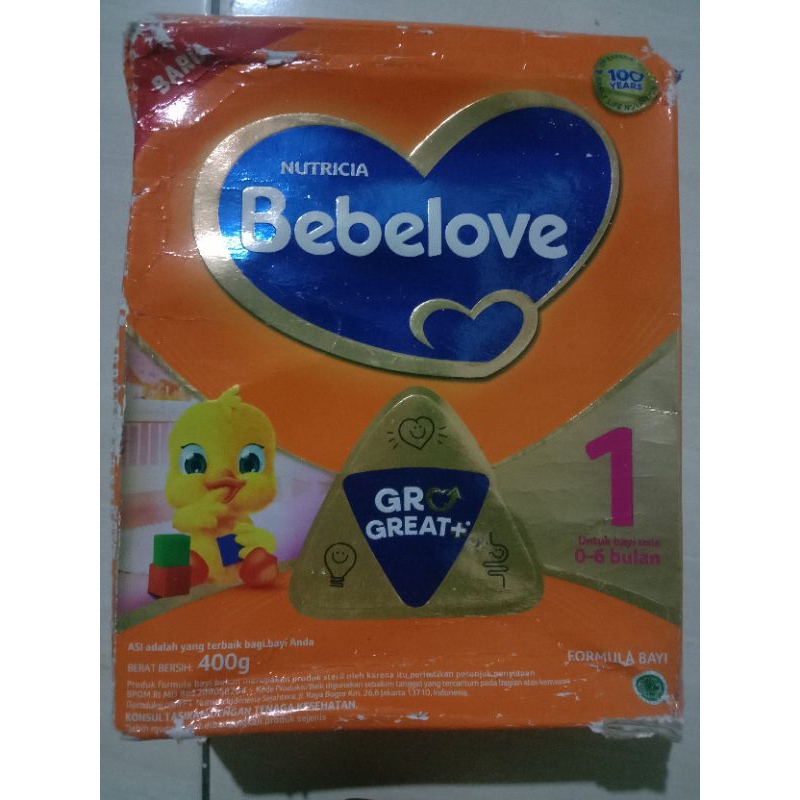 bebelove 1 400g / Bebelove 0-6 bulan 350g