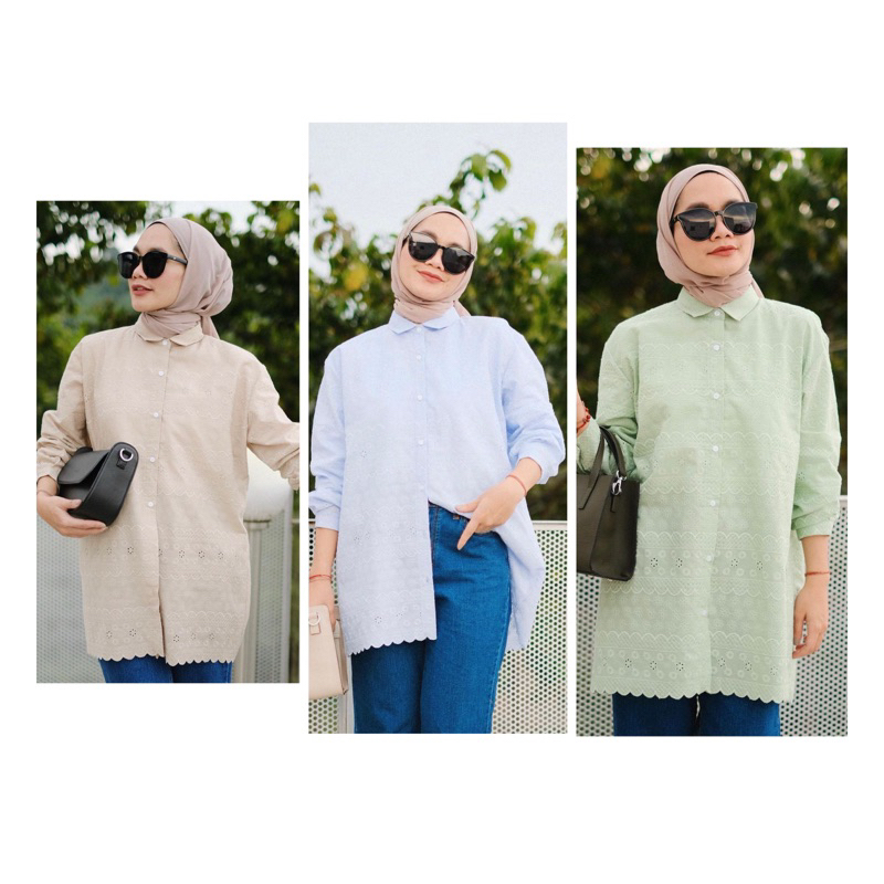 Demia embroidery Kalani label