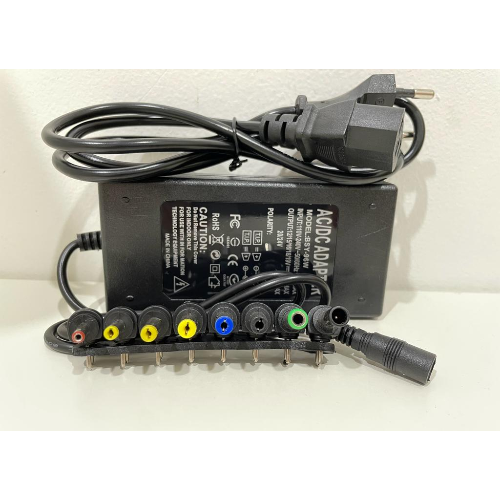 Adaptor Laptop Universal DC 12V-24V 4.5A 96W / Notebook Power Adaptor