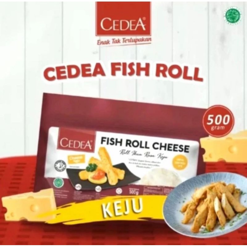 

Cedea fish roll cheese / keju 500gr otak otak