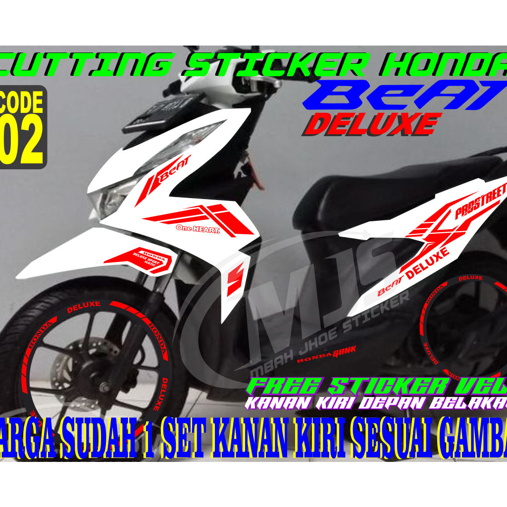 cutting sticker beat deluxe free sticker velk