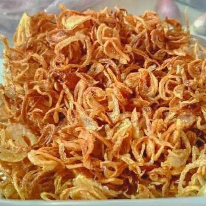 

BAWANG GORENG GRADE A bawang goreng asli tanpa tambahan tepung
