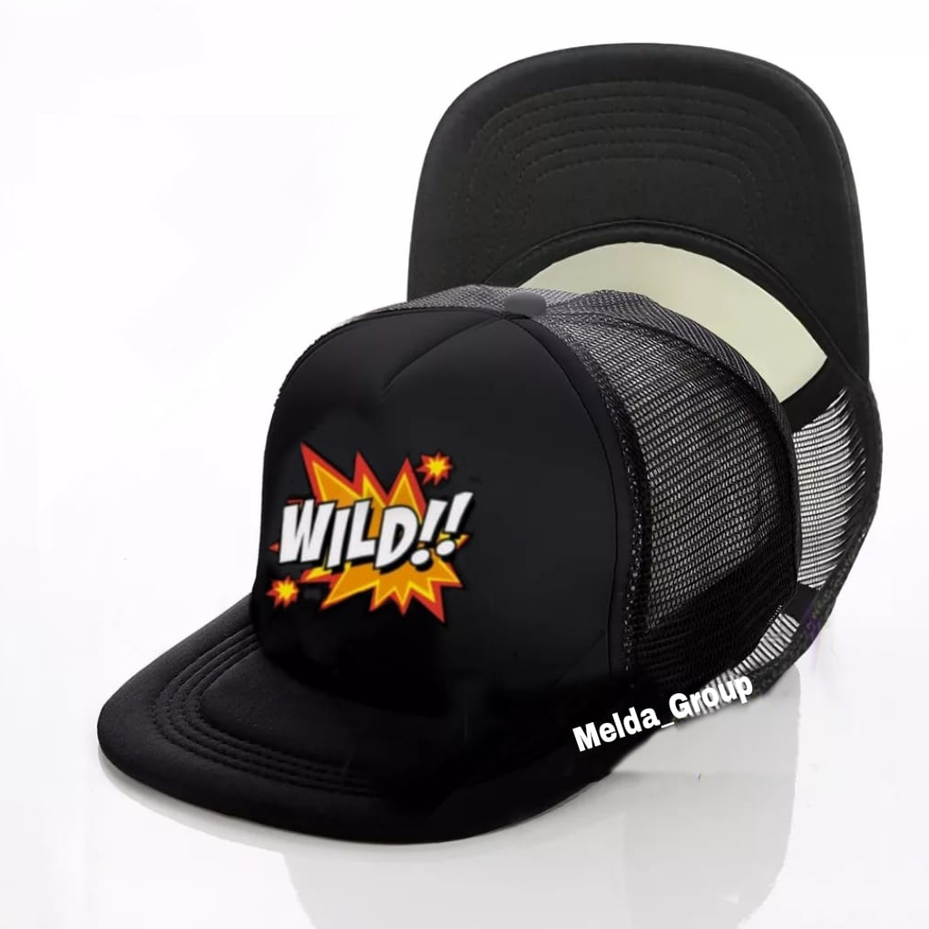 TOPI PRIA DAN WANITA TRUCKER WILD/TOPI SNAPBACK CAPS KUALITAS DISTRO PREMIUM