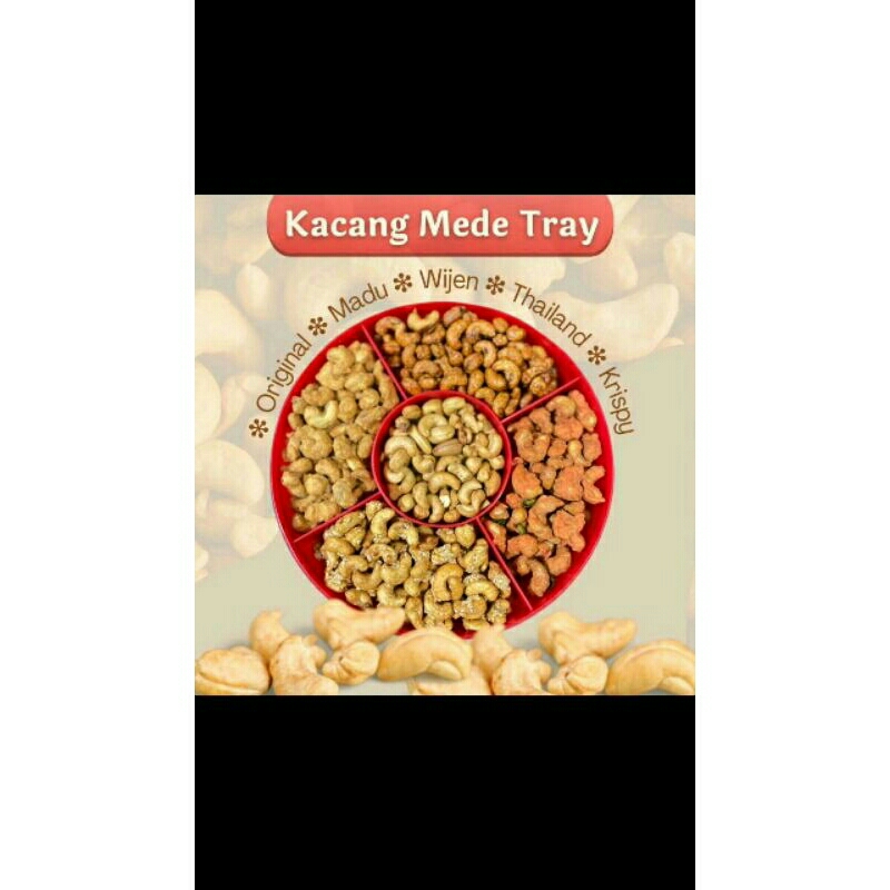 

Kacang Mede sekat 5 rasa,di jamin gurih dan enak