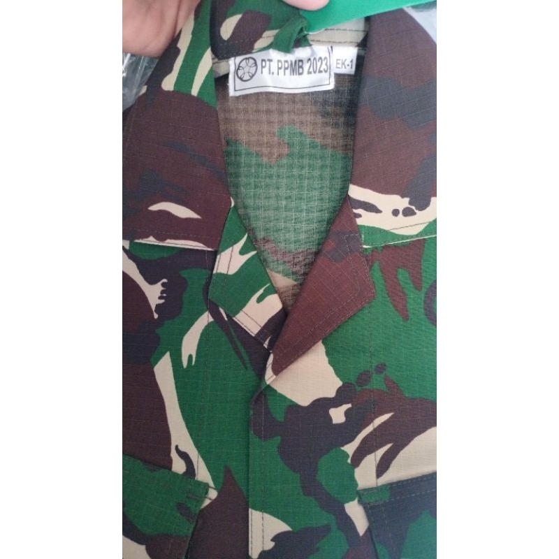baju pdl tni ad jatah pt panca prima/jatah sritek/jatah seri 888