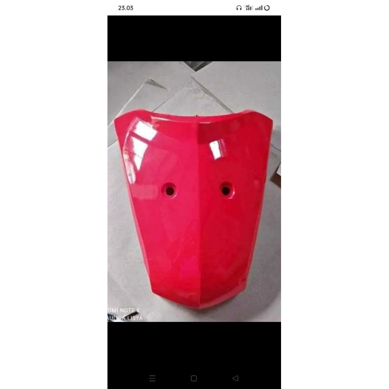 dasi supra x new 125.warna merah ferari