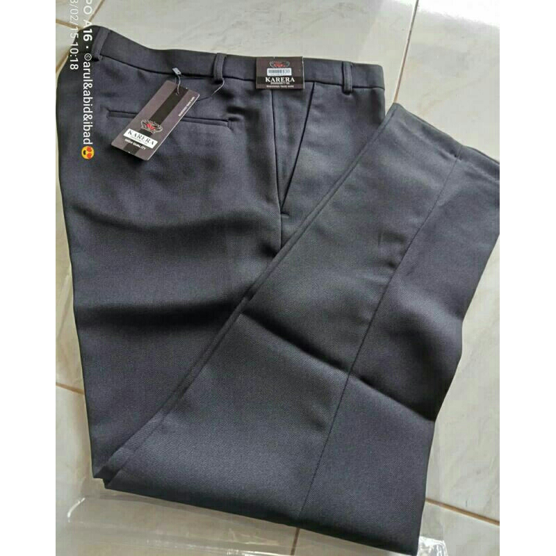 Celana formal Pria Celana kantor slimfit Celana Bahan Woll (29-38)