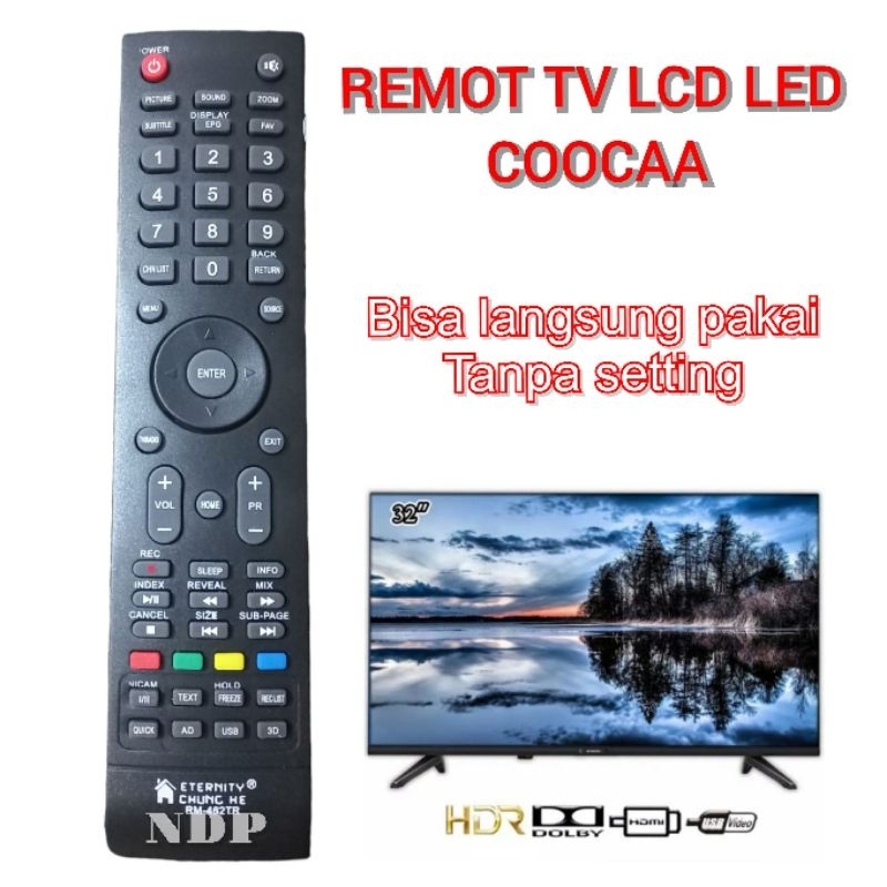 REMOT TV LCD/LED COOCAA