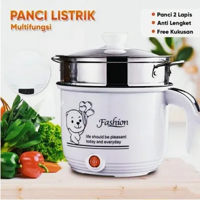 Panci Listrik Serbaguna Multifungsi Elektrik Cooker