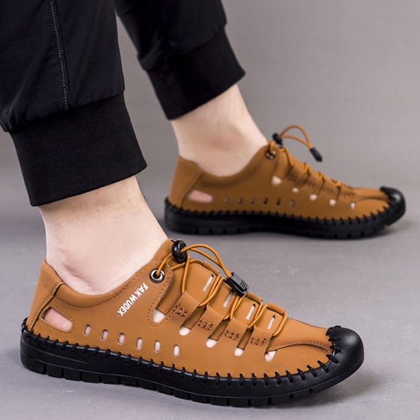 BSS - Sepatu Sandal import Pria Santai Sintetis - HOLE SHOES