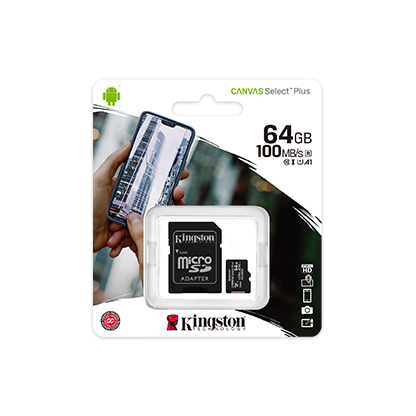 MEMORY MICRO SD KINGSTON 64 GB SDCS2 + ADAPTOR