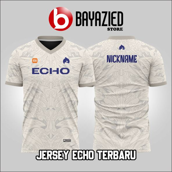 JERSEY ECHO ESPORTS WHITE EDITION GAME TERBARU