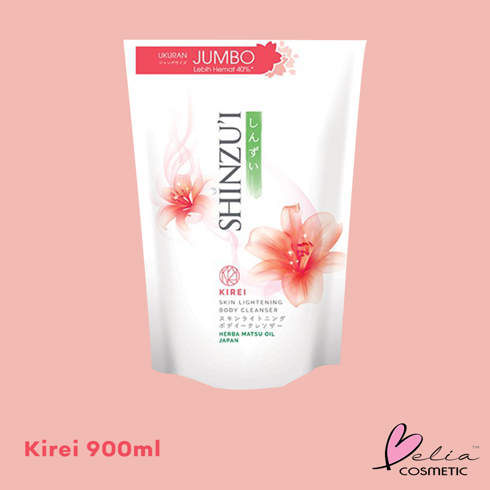 ❤ BELIA ❤ SHINZUI Body Cleanser Refill Jumbo 900ml | Sabun Cair Shinzu'i | Body Wash | BPOM