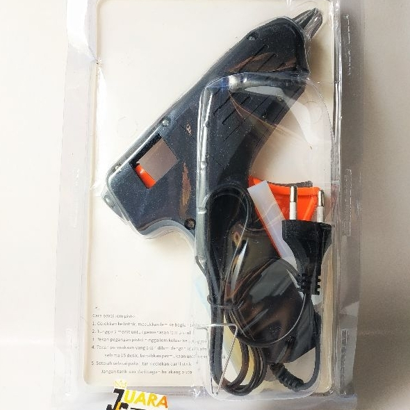 SAMURAI GLUE GUN BESAR (Tembakan Lem Bakar) 40 Watt | Pistol Lem Tembak Samurai 40 Watt | Alat Lem Bakar Hot Melt Glue Gun