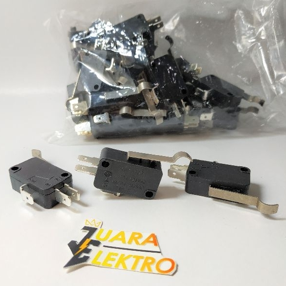 Micro Switch Magic Com + Plat | Mikro Switch Dengan Model Tambahan Plat