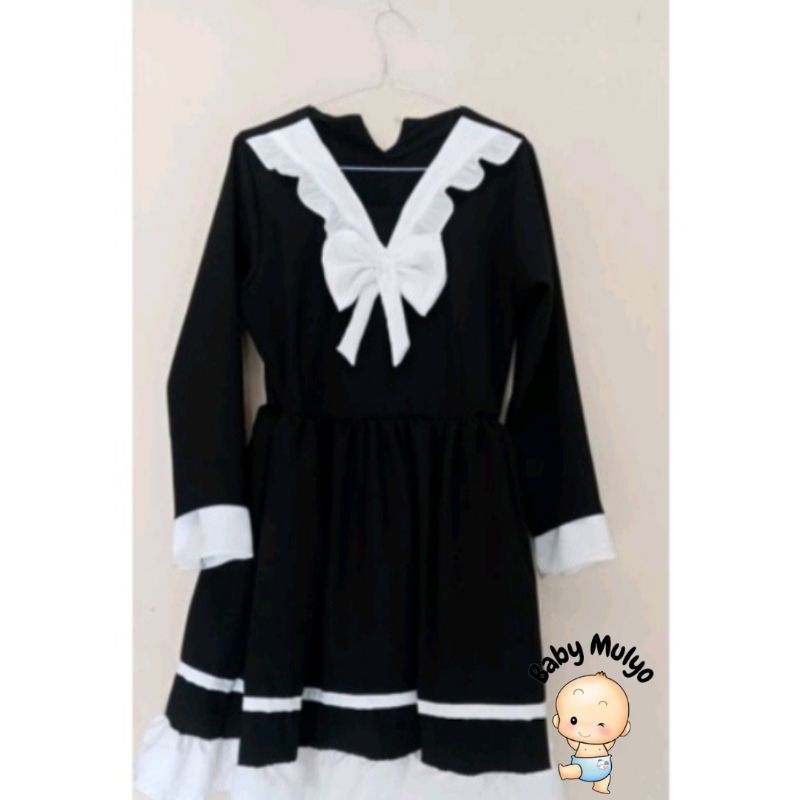 Seifuku Dress Wanita Fullset/Kostum Cosplay Anime